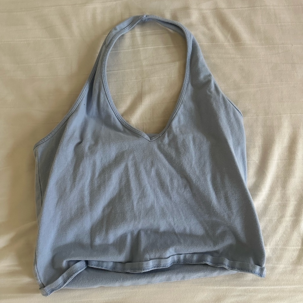 Hollister Blue halter top!